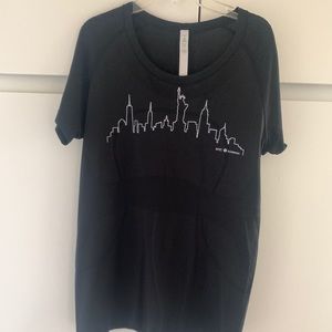 lululemon NYC skyline shirt